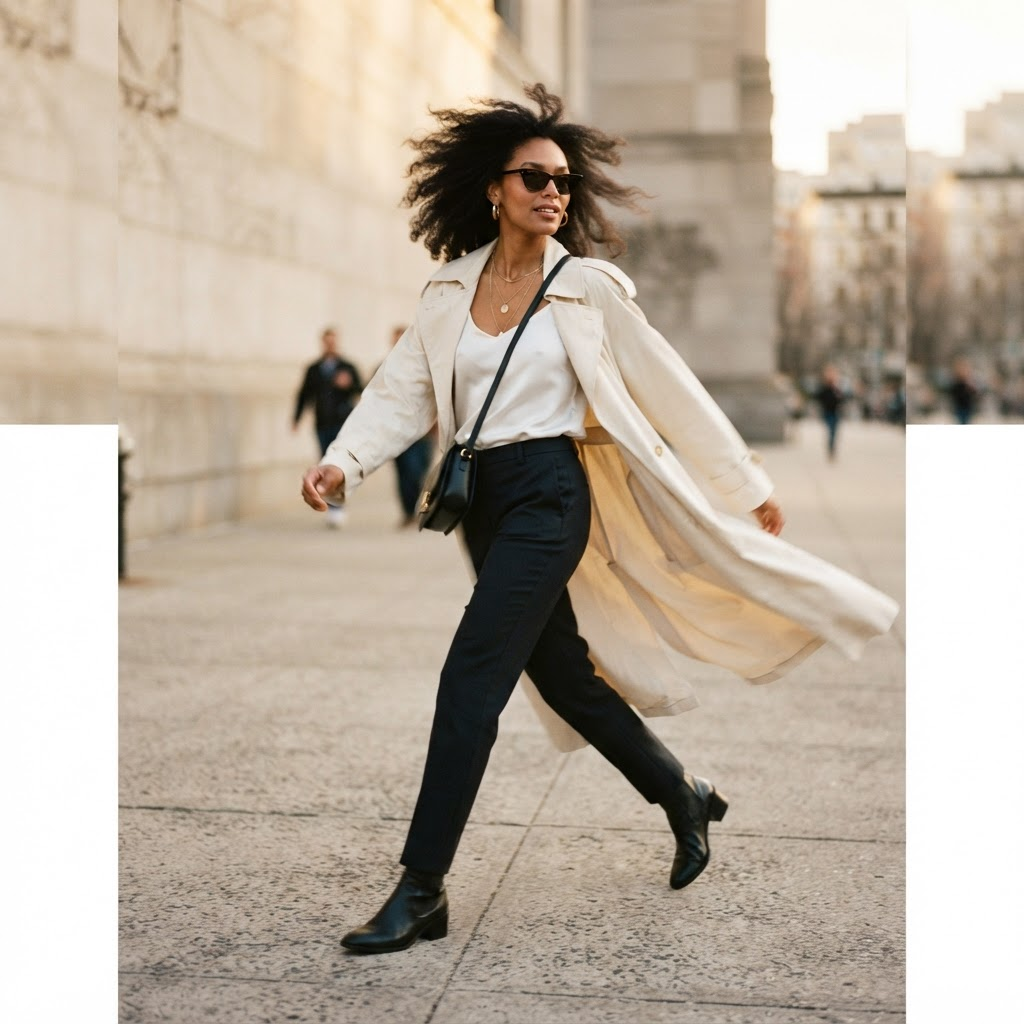 The Trench Coat Is Made to Move